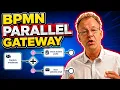 BPMN Splitting Parallel Gateway - How to Model Concurrent Tasks Easily