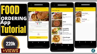 Android App Development Tutorial in Hindi - Food Ordering App using SQlite Database