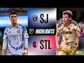San Jose Eart uakes vs St Louis CITY Full Match Highlights Becher BRACE