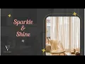 Sparkle Glitter Curtains Give Your Home Some Sparkle