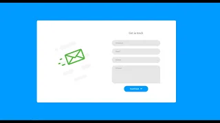 How to design a amazing responsive contact form using html and CSS only