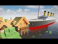 Download Lagu Titanic Crashes into Minecraft Village | Teardown Gameplay