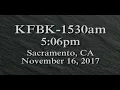 Sutter Medical Center Sacramento Disaster Drill Training KFBK-1530 AM 4-5 p m Nov 16 2017