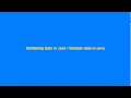 Validating Date in Java Validate date in Java