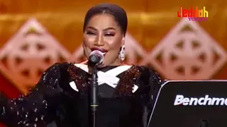 الفنانة موضي الشمراني حفل جدة   خاتم احمر يماني دندنها