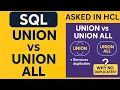 UNION vs UNION ALL in SQL What s the REAL Difference SQL INTERVIEW QUESTION