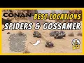 How to Get TONS of Gossamer Craft Silk in Conan Exiles - Easy Farm Spots