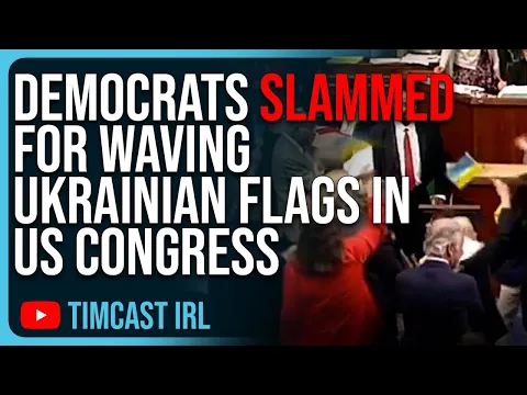 Download MP3 Democrats SLAMMED For Waving Ukrainian Flags In US Congress