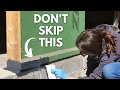 Sealing Foundation to Framing How to Apply Zip Liquid Flash