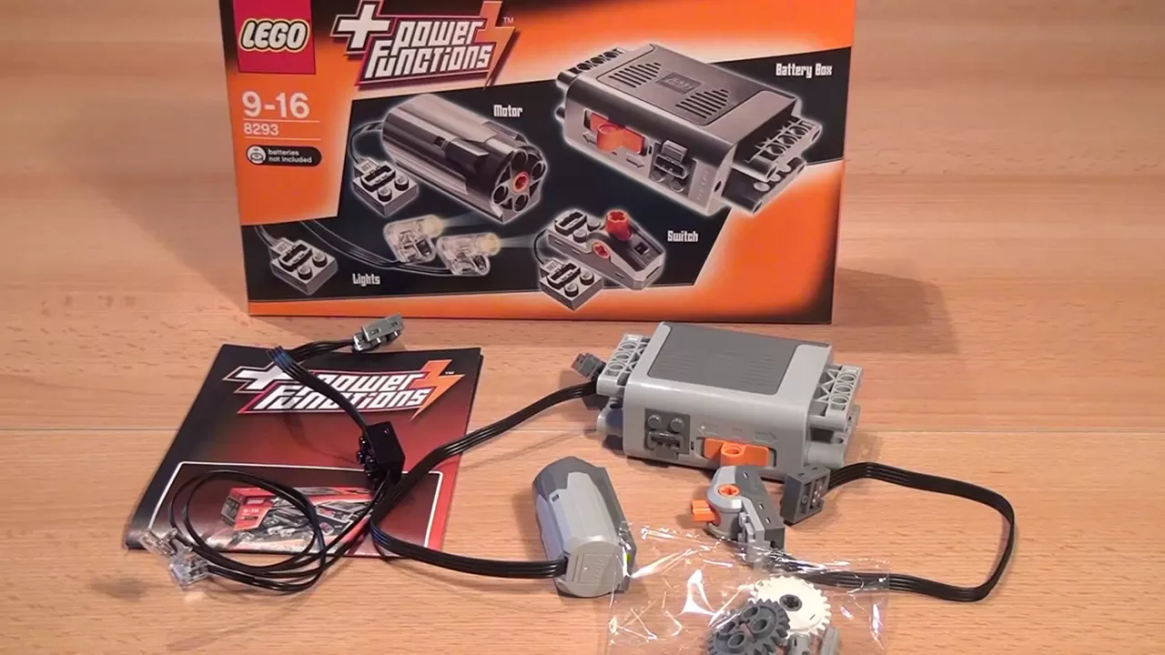 Lego Set 8293 Unboxing! Lego Powerfunctions Motor Set + Bricklink Loot!