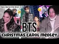 Download Lagu omg Jungkook 🥵|Waleska \u0026 Efra react to BTS's Christmas Carol Medley [2019 SBS 🎅