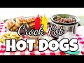Easy Crock Pot Hot Dogs