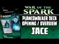 MTG - War of the Spark Jace Arcane Strategist Planeswalker Deck Opening Overview