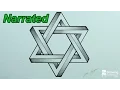 How to Draw an Impossible Star of David - 3D Star
