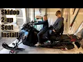 Ski Doo 2-up seat install