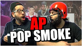 i make it hot when its sundown pop smoke ap official lyric video reaction 