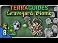 How To Create a Graveyard Biome in Terraria Unique Crafting Secrets TerraGuides Ep 8