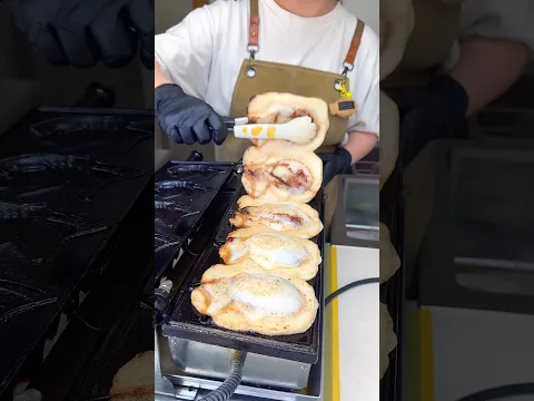 ドバイチョコを贅沢に包んだ韓国式たい焼き🐟🍫