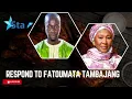Lagu Antwoord aan Fatoumata Tambajang
