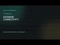 01 06 - Database Connectivity SQL ORMs