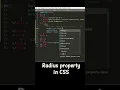 Border property in CSS