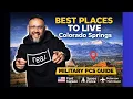 Best Places to Live in Colorado Springs Military PCS Guide Near Fort Carson Space Force Bases