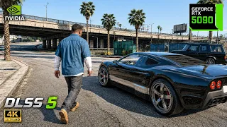 GTA 5 Looks Almost Like GTA 6 with DLSS 5 - RTX 5090 4K Graphics