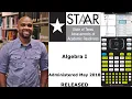 2018 STAAR released test Algebra 1 Complete breakdown with Calculator theAlgebraGuy