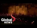 Lagu Britain commemorates 100th anniversary of First World War with 10,000 torches