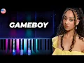Download Lagu KATSEYE - Gameboy - piano karaoke instrumental cover, lyrics