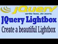 Create a beautiful lightbox using jquery simple and easy