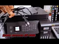 How To Connect Epson ET-4800 to via USB Cable Print Test Page