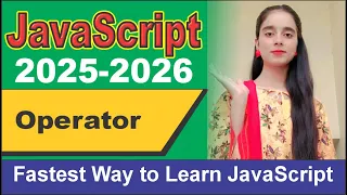 06 operator in javascript 2025 26 in Urdu Hindi