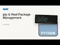 Python - Web development basic Series pip Real Package Management