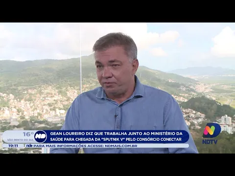 Gean Loureiro explica logística para a chegada da Pfizer na Capital