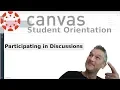 Canvas 8 Discussions