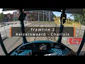 Download Lagu RET line 2 | Tram Rotterdam| Keizerswaard To Charlois \u0026 Back To The Depot| 4K Cabview |Lots of Info