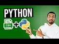Coding for Beginners Read and Write Text CSV Files With PYTHON