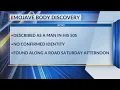 Man s body found along road in Mojave