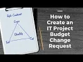 How to Create an IT Project Budget Change Request
