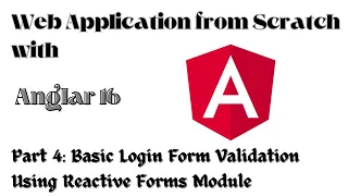 Form Validation Using Reactive Forms Approach Displays Error Messages Angular Tutorial Part 4