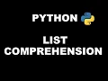 Python 3 Basics 11 3 Python List Comprehensions