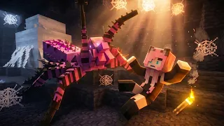 Обзор мода DRAGON SPIDER QUEEN//КАК СТАТЬ КОРОЛЕВОЙ ПАУКОВ//ГАЙД// Minecraft 1.21.1 NeoForge mods