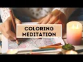 Coloring Meditation A Coloring Meditation Guide Mindfulness Techniques for Stress Relief