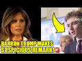 Barron Trump Speaks On Camera For First Time And Does THIS