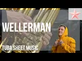 SUPER EASY Tuba Sheet Music How to play Wellerman TikTok Sea Shanty by Nathan Evans