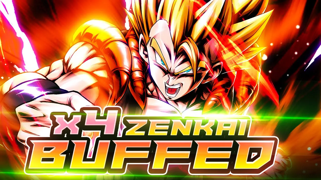 ONE SHOT BLUE CARDS! 4x ZENKAI BUFFED GRN GOGETA IS A BIG THREAT TO JANEMBA! | Dragon Ball Legends