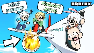 4 Youtuber Mencoba Jadi Pilot, Pesawatnya Jatuh ?!! [Roblox Indonesia]