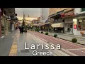 Exploring Larissa City Greece. Walking tour 2023