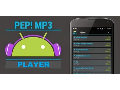 Download MP3 Reproduce y descarga música con PEP! MP3 Player / Actualizado 2015 [.apk]